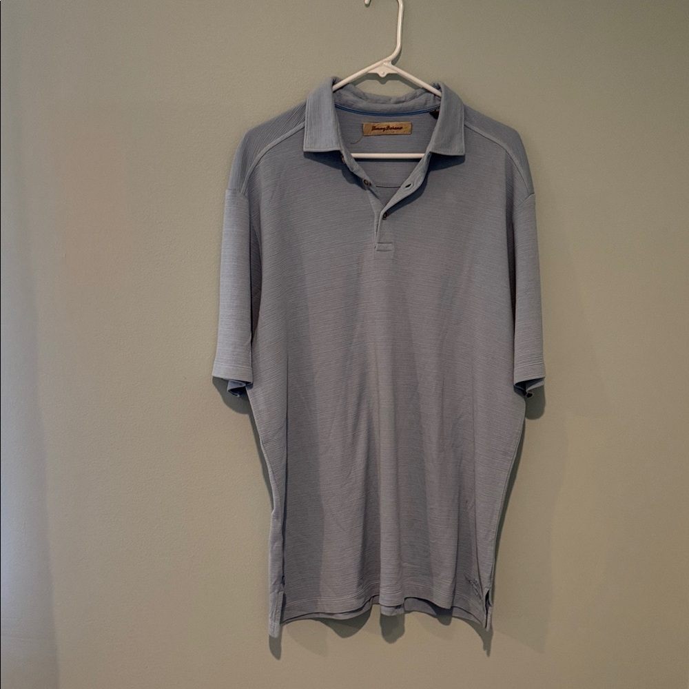 Tommy Bahama Light Blue Men's Polo Shirt
